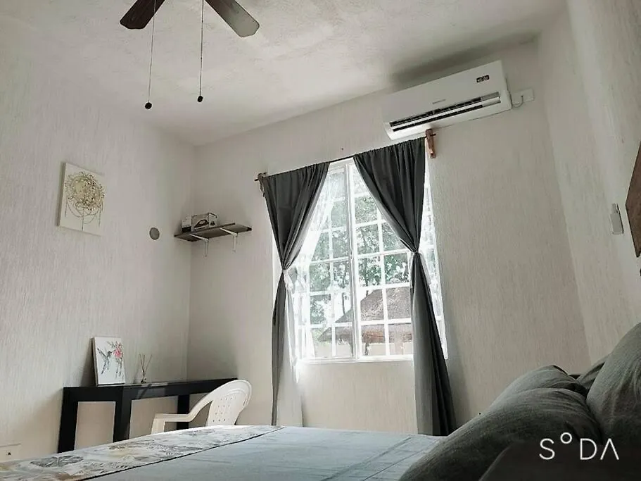 Apartament Depa Colibri Cancun, A/A Y Wi-Fi, En Planta Baja.