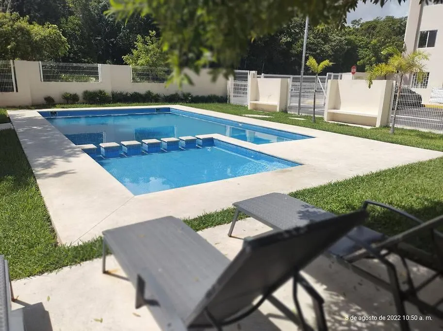 Apartament Depa Colibri Cancun, A/A Y Wi-Fi, En Planta Baja.